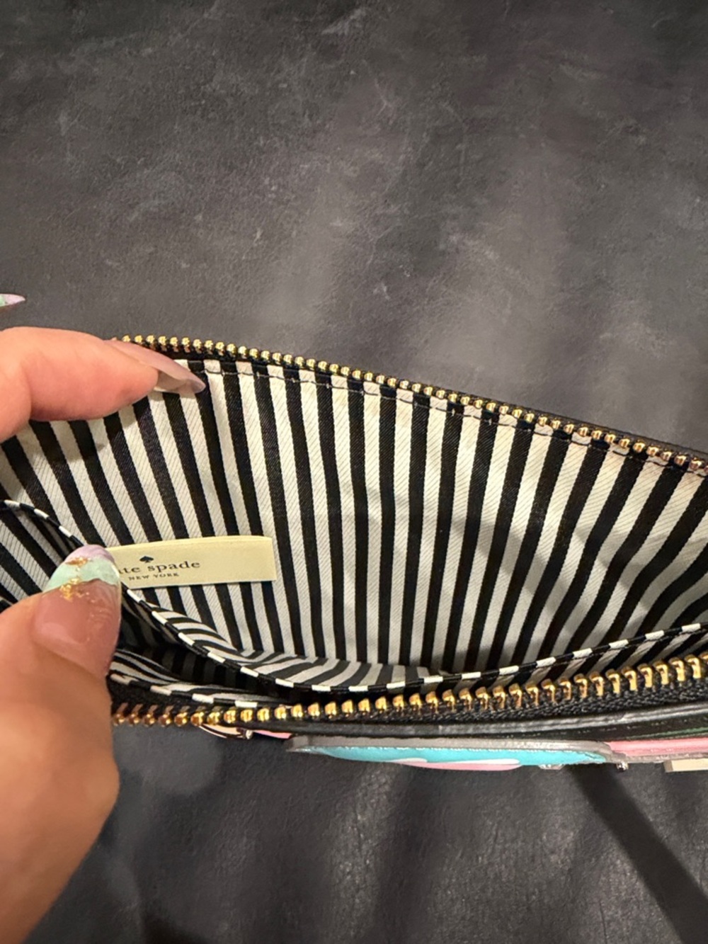 Kate Spade Pink Convertible Car Wristlet - Picture 8 of 10